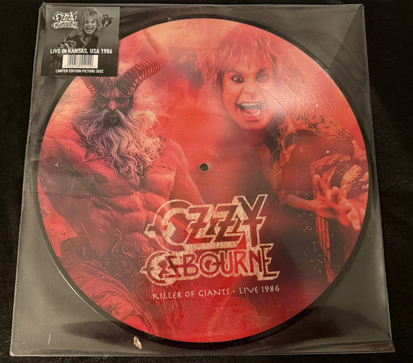 Ozzy Osbourne – Killers of Giants - Live in Kansas 1986 (Picture Disc) 🇺🇸