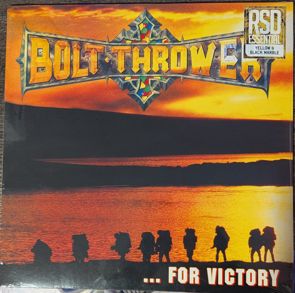 Bolt Thrower – ...for Victory (Yellow & Black Marble Vinyl) (RSD Essential) 🇺🇸