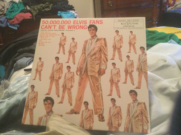 Elvis Presley – 50,000,000 Elvis Fans Can'T Be Wrong: Elvis' Gold Records, Volume 2 (140G/Dl Insert) 🇺🇸