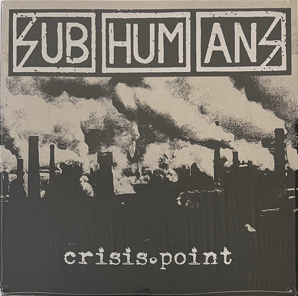 Subhumans – Crisis Point (White & Black Galaxy Vinyl) 🇺🇸