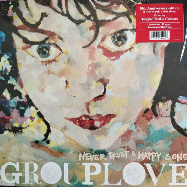 Grouplove – Never Trust a Happy Song: 10 Year Anniversary (Color Vinyl) 🇺🇸