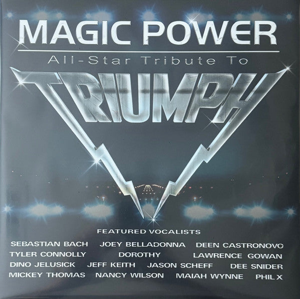 Triumph – Magic Power: All Star Tribute to Triumph (Dark Blue & White Splatter Vinyl/2LP) (I) 🇺🇸