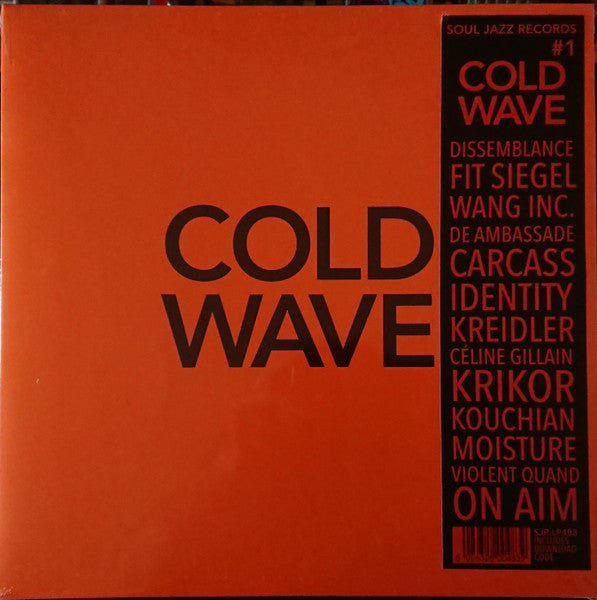 Soul Jazz Records Presents – Cold Wave #1 (2LP/DL Card) 🇺🇸