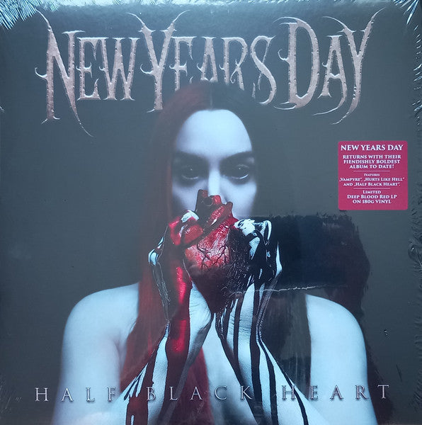 New Years Day – Half Black Heart (Red Vinyl) 🇺🇸