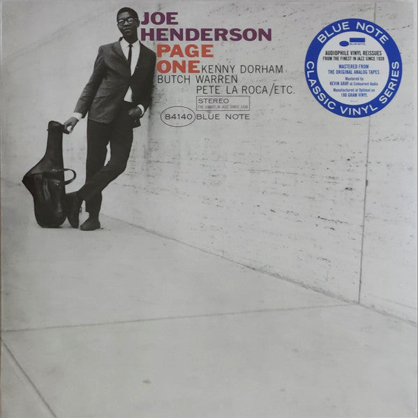 Joe Henderson – Page One (Blue Note Classic Vinyl Edition) 🇺🇸