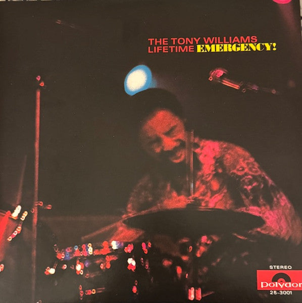 Tony Lifetime Williams – Emergency! (Verve by Request Series) (180G/2LP) 🇺🇸