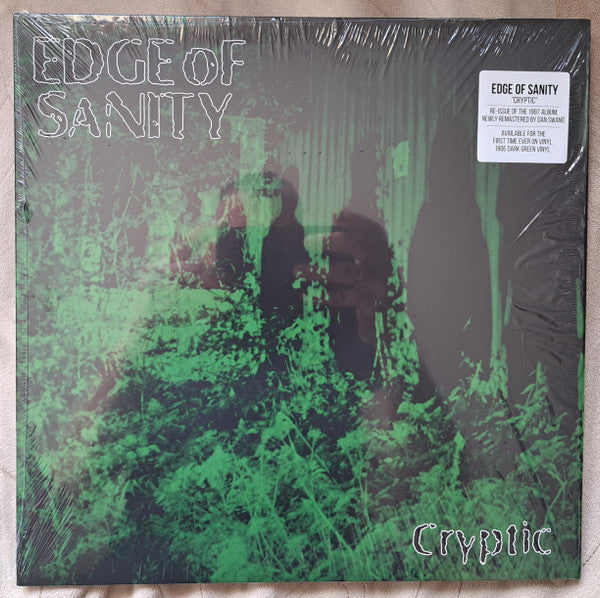 Edge of Sanity – Cryptic (Re-issue) (Dark Green Vinyl) 🇺🇸