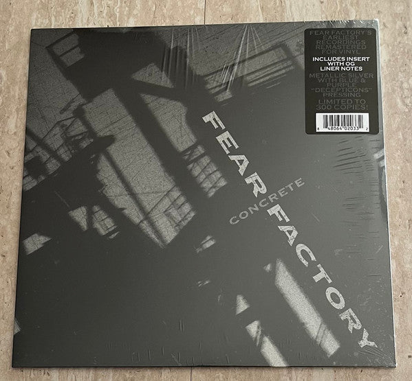 Fear Factory – Concrete (Purple, Blue & Gray Decepticons Vinyl) 🇺🇸