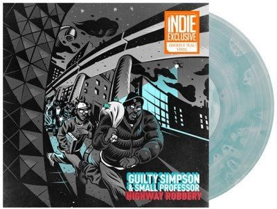 Guilty Simpson & Small Professor – Highway Robbery (Ghostly Teal Vinyl) (I) 🇺🇸