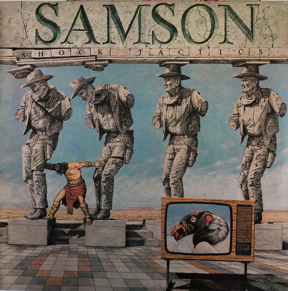 Samson – Shock Tactics (Coke Bottle Green Vinyl) 🇺🇸
