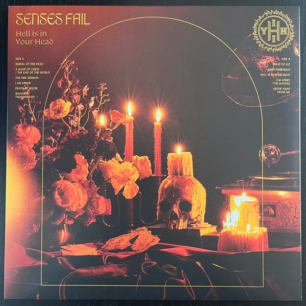 Senses Fail – Hell is in Your Head (Beer & Gold Butterfly W/ Bone Splatter Vinyl) (I) 🇺🇸