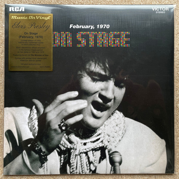 Elvis Presley – On Stage February 1970 (Blue Vinyl/Numbered) 🇺🇸