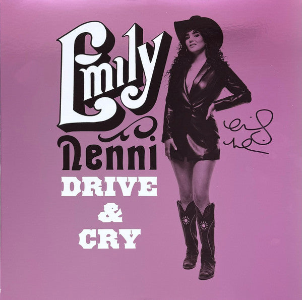 Emily Nenni – Drive & Cry (Transparent Pink Vinyl/Autographed Cover) (I) 🇺🇸