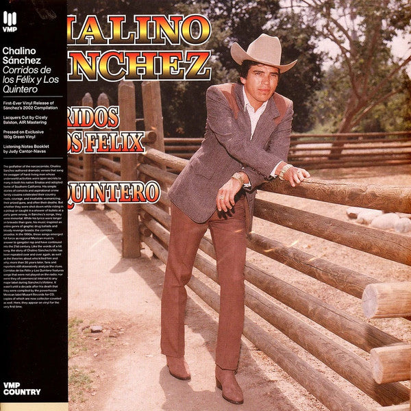 Chalino Sanchez – Corridos De Los Felix & Los Quintero (Evergreen Vinyl/180G) 🇺🇸