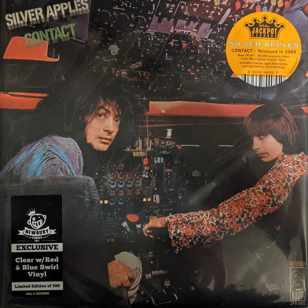 Silver Apples – Contact (Blue W/ White & Black Swirl Vinyl) 🇺🇸