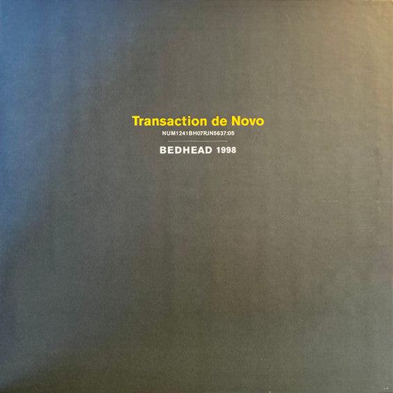 Bedhead – Transaction De Novo (Gold Vinyl) 🇺🇸