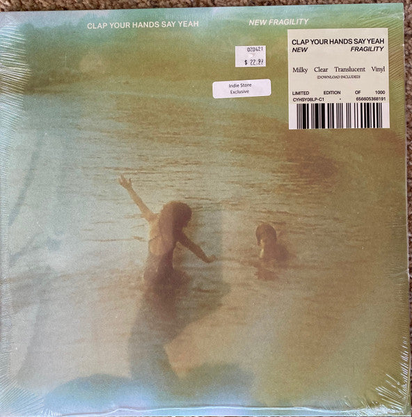 Clap Your Hands Say Yeah – New Fragility (Milky Clear Translucent Vinyl) (I) 🇺🇸