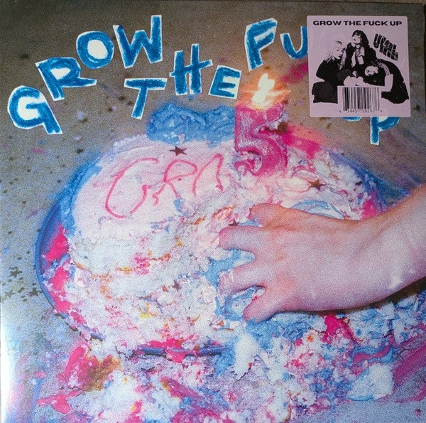 Vial – Grow the Fuck up (Twister/Base Cobalt Blue W/ White & Baby Blue Spokes Vinyl) (I) 🇺🇸