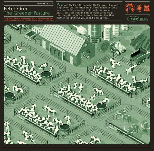 Peter Oren – Greener Pasture (Green Vinyl) 🇺🇸