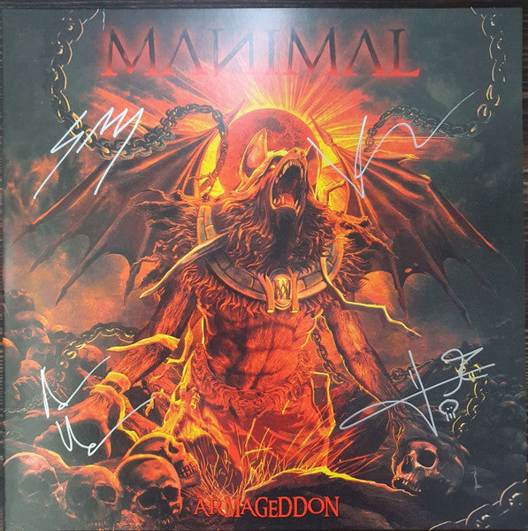 Manimal – Armageddon (Red Vinyl) 🇺🇸