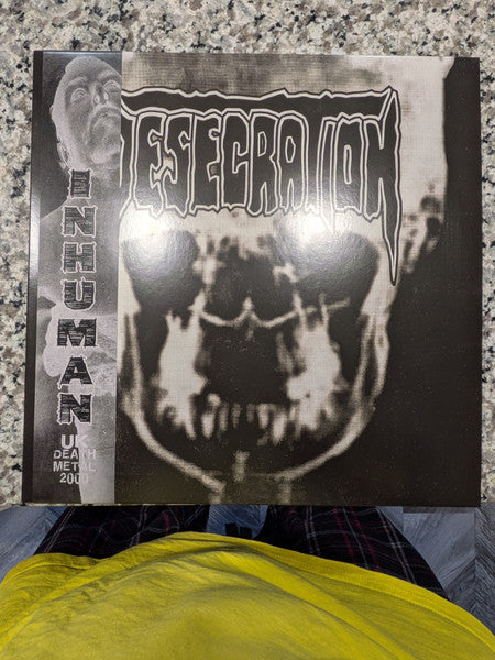 Desecration – Inhuman (Crystal Clear/white/black Ripple Vinyl) 🇺🇸
