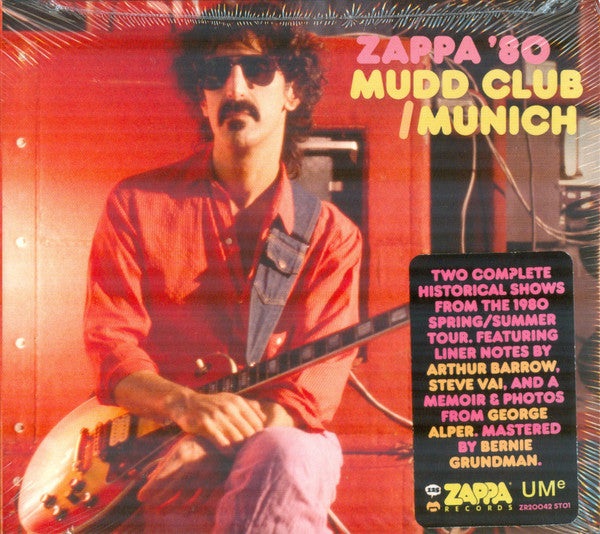 Frank Zappa – Zappa '80: Mudd Club/Munich (3CD) [CD Nuevo] 💿 🇺🇸