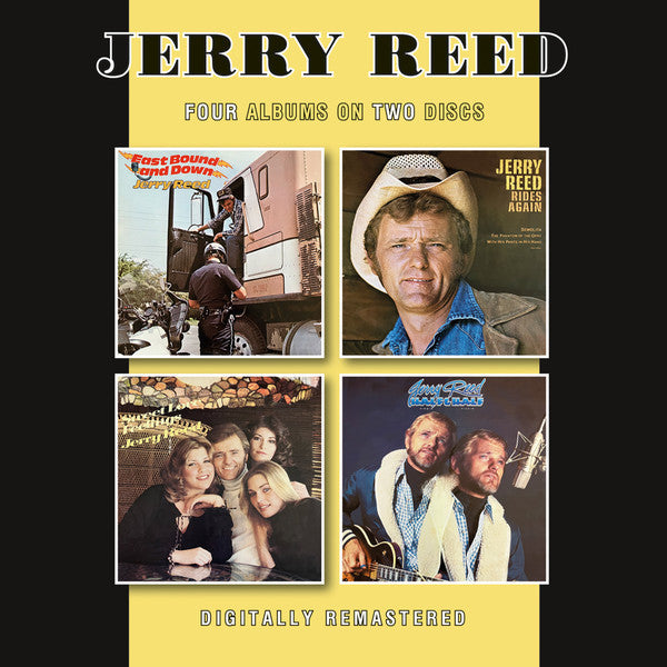 Jerry Reed – East Bound & Down / Jerry Reed Rides Again / Sweet Love Feelings / Half Singing & Half Pickin (2CD) [CD Nuevo] 💿 🇺🇸