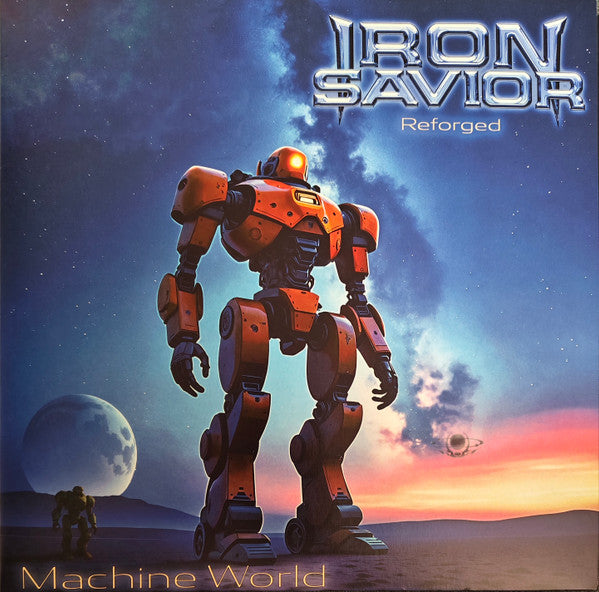 Iron Savior – Reforged - MacHine World (2LP/Starbreaker Blue) 🇺🇸