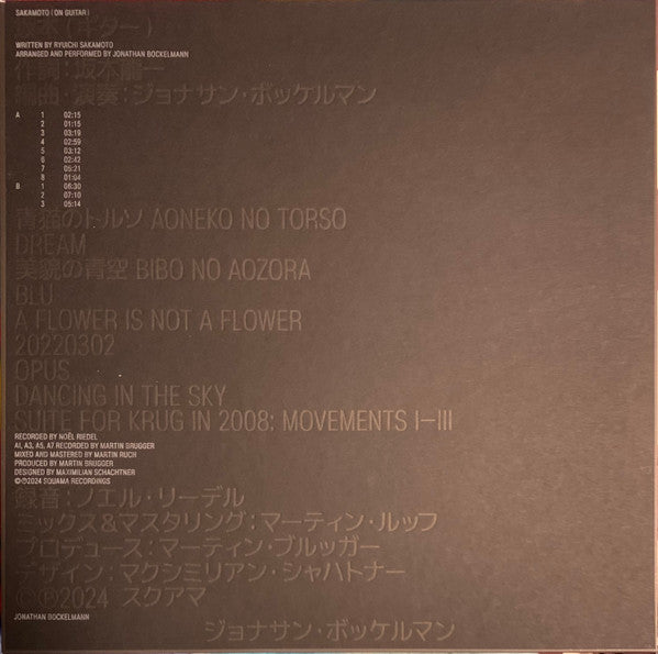Jonathan Bockelmann – Sakamoto on Guitar 🇺🇸
