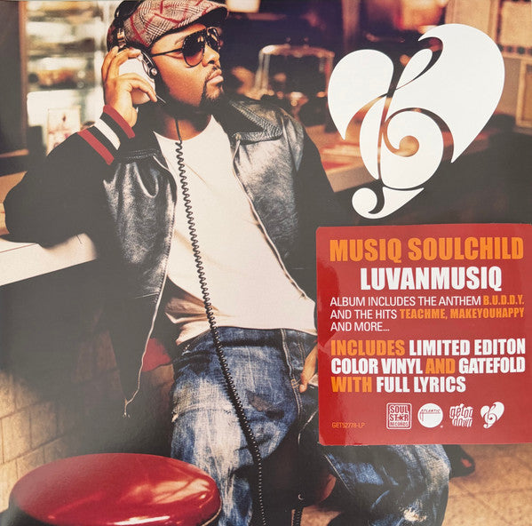 Musiq Soulchild – Luvanmusiq (Split Red & Clear Sparkled Vinyl/2lp) 🇺🇸