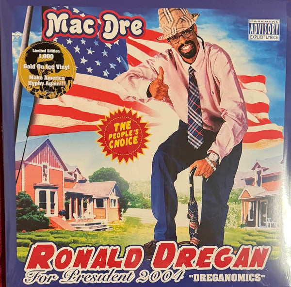 Mac Dre – Ronald Dregan - Dreganomics (Gold Vinyl/2lp) 🇺🇸