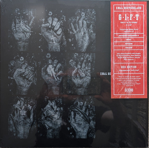 Xmal Deutschland – Gift the 4AD Years (Deluxe/Clear Red Vinyl/3LP) 🇺🇸