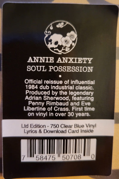 Annie Anxiety – Soul Possession (Clear Blue Vinyl) 🇺🇸