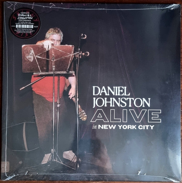 Daniel Johnston – Alive in New York City (Clear Vinyl) 🇺🇸