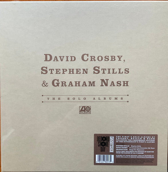 Stills & Nash Crosby – Solo Albums (4LP) (RSD) 🇺🇸
