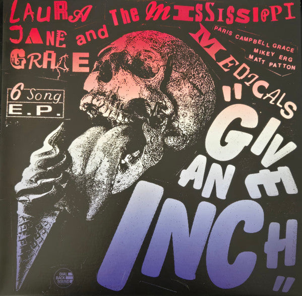 Laura Jane Grace – Give an Inch (EP) (Fun Dip Colored Vinyl) 🇺🇸