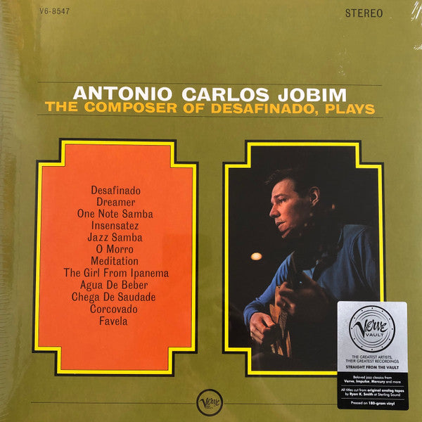 Antonio Carlos Jobim – Composer of Desafinado, Plays (Verve Vault Series) (180G) 🇺🇸