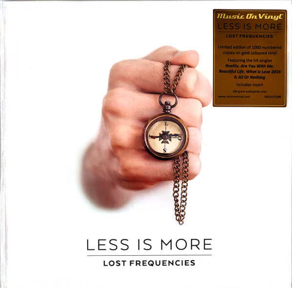 Lost Frequencies – Less Is More (2Lp/Gold Vinyl/180G) 🇺🇸