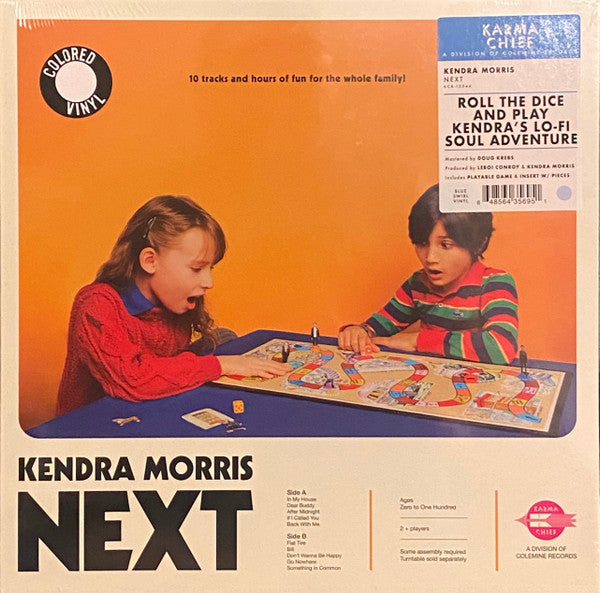 Kendra Morris – Next (Blue & Yellow Galaxy Swirl Vinyl) 🇺🇸
