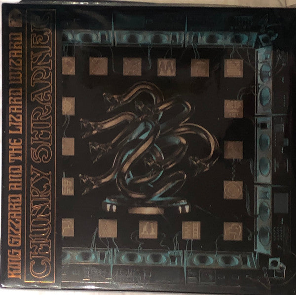 King Gizzard & the Lizard Wizard – Chunky Shrapnel (2LP/Gold with Black Splatter Vinyl) 🇺🇸