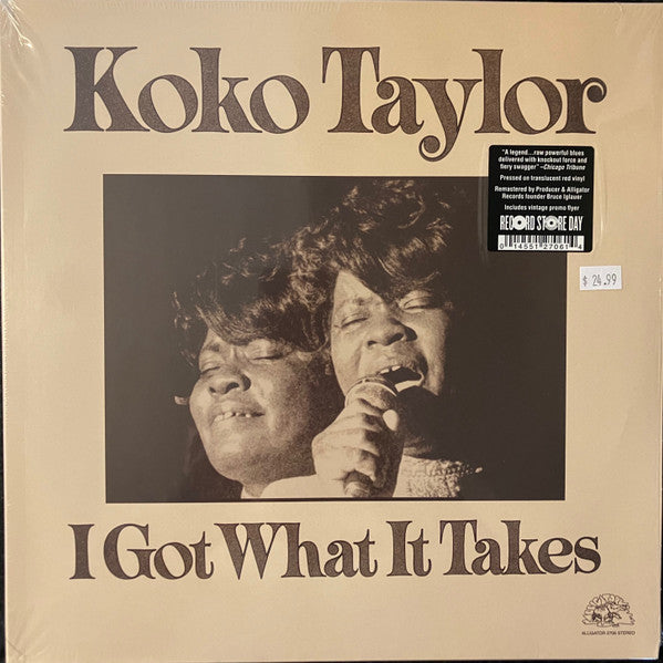 Koko Taylor – I Got What It Takes (Red Translucent Vinyl) 🇺🇸
