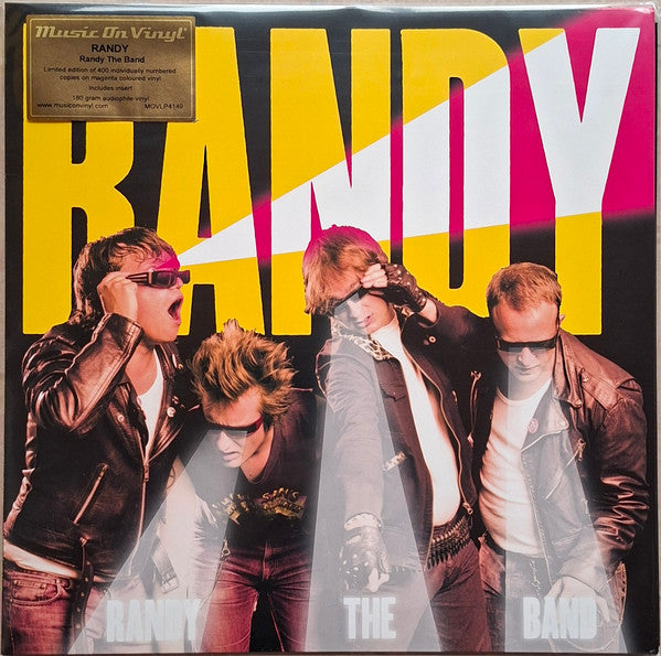 Randy – Randy the Band (Magenta Vinyl/180G/Numbered) 🇺🇸