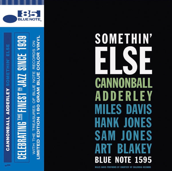 Cannonball Adderley – Somethin Else (Blue Vinyl) (I) 🇺🇸