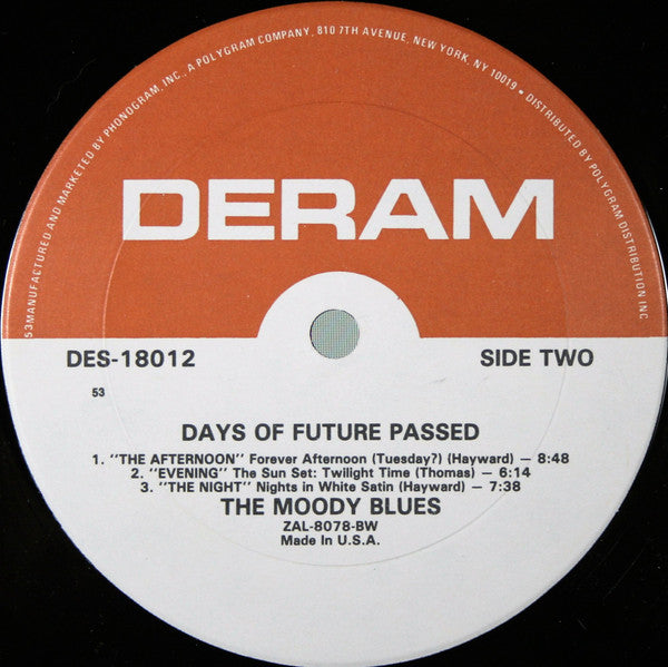Moody Blues (The) With The London Festival Orchestra Conducted By Peter Knight – Days Of Future Passed (Usado)