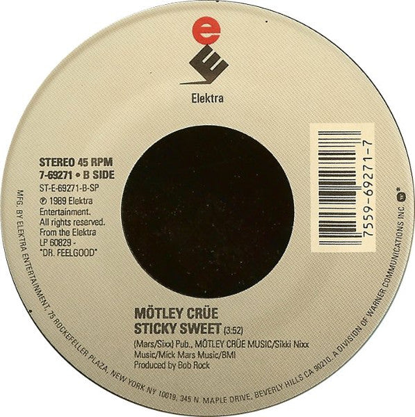 Mötley Crüe – Dr. Feelgood [7" 45 RPM Single] (Usado)