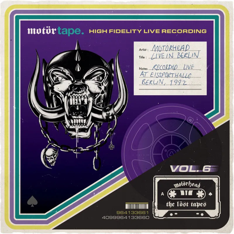 Motörhead – The Löst Tapes Vol. 6 [Live In Berlin] (RSD Limited Edition Purple Vinyl)