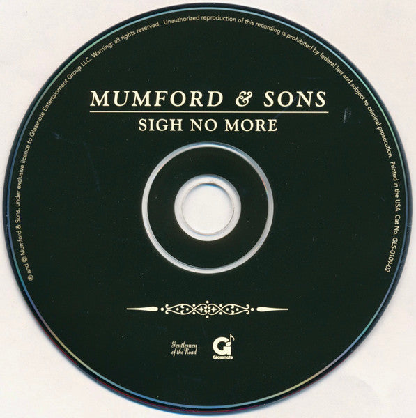 Mumford & Sons – Sigh No More (CD Usado) 💿