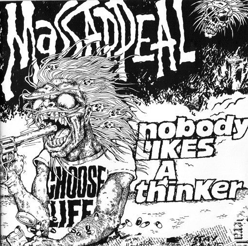 Massappeal – Nobody Likes a Thinker (Red/Gray Splatter Vinyl) / Bar of Life (7INCH) 🇺🇸