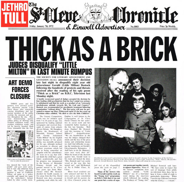 Jethro Tull – Thick as a Brick 🇺🇸