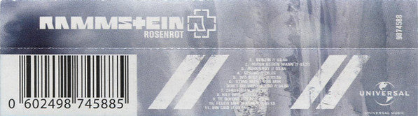 Rammstein – Rosenrot [CD Nuevo] 💿 🇺🇸